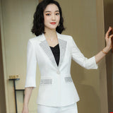 Suit Women Summer Thin New Temperament Yellow Small Suit