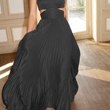 Suspender Tube Top Dress