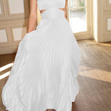 Suspender Tube Top Dress