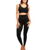 Tight Tummy Seamless High Waist Base Body Shaping Cropped Pants