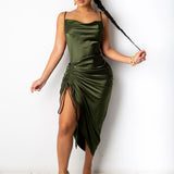 trendy Long Skirt, Bandage, Sling Dress,