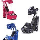 Dangerously Active Platform Heels