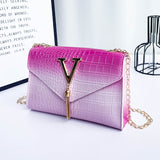 Iron Tassel Chain Small Square Bag Shoulder