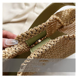 Personalized Contrast Color Summer Commuter Bag Shoulder Weave