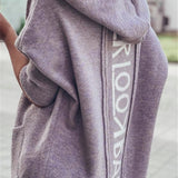 Hooded Cardigan Knitted Sweater Jacket