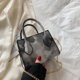 PU Leather Handbags Chain Shoulder
