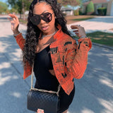 Slim fit women's jacket
