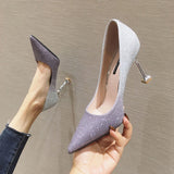 Gradient Pointed Stiletto High Heels