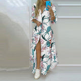 City Walk Long Sleeve Shirt Dress