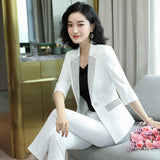 Suit Women Summer Thin New Temperament Yellow Small Suit