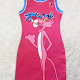 Miami Life Jersey Dress (Curvy Sizes)