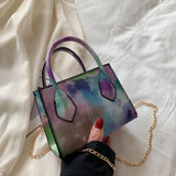 PU Leather Handbags Chain Shoulder