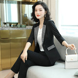 Suit Women Summer Thin New Temperament Yellow Small Suit