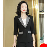 Suit Women Summer Thin New Temperament Yellow Small Suit