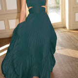 Suspender Tube Top Dress
