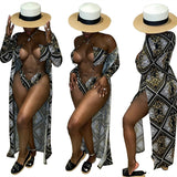 Print Three Piece Swimsuit