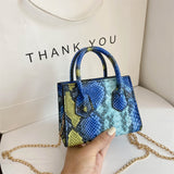 PU Leather Handbags Chain Shoulder