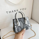 PU Leather Handbags Chain Shoulder