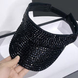 Rhinestone Visor caps