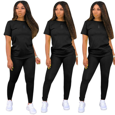 two piece set tracksuit fall clothes