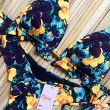 Bikinis Set  Push-Up Padded Swimsuit  Exquisite B