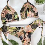Bikinis Set  Push-Up Padded Swimsuit  Exquisite B