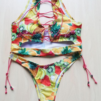 Pineapple  They Was Not Ready Bikini i set
