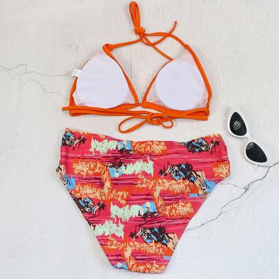 Bikini Waist Tie Swimsuit