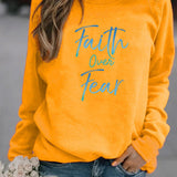 Round Neck Women's Sweater