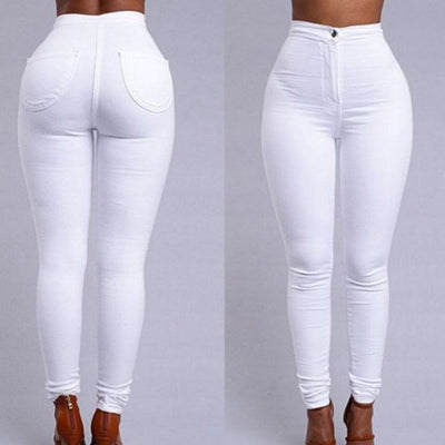 elastic jeans leggings