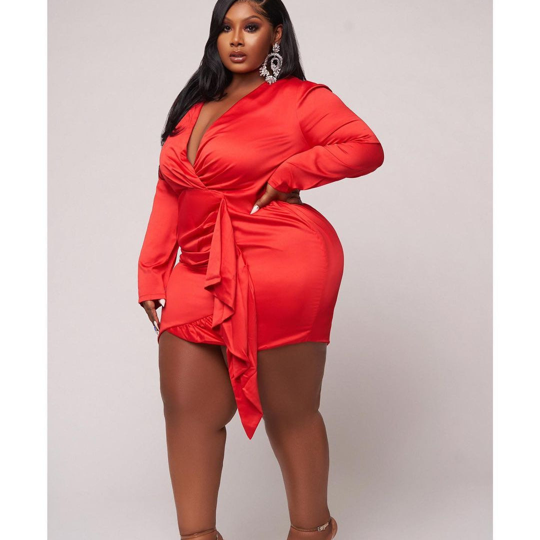Lady in Red Dress