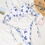 Butterfly Print Bikini