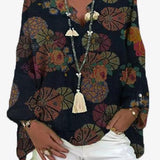Curvy  V Neck Shirt