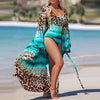 Leopard Swimwear Summer Women's Blouse Bikini