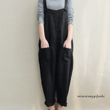 Village Artisan Cotton Overalls (Curvy Sizes)