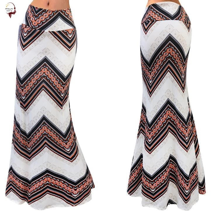 Summer Women High Waist Skirt