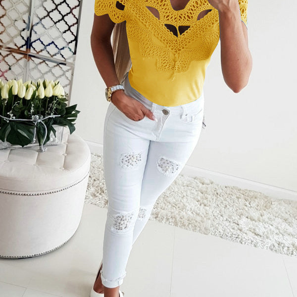 Lace  blouse