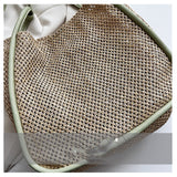 Personalized Contrast Color Summer Commuter Bag Shoulder Weave