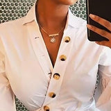 Lantern sleeve shirt