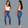 slim fit stretch thin  knee hole jeans