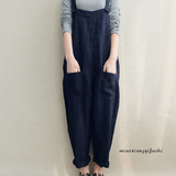 Village Artisan Cotton Overalls (Curvy Sizes)