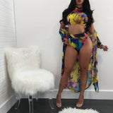 Wild Thoughts 3pc Swim Set