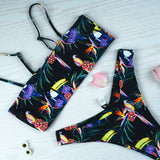 swimsuit with suspenders