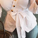 Lantern sleeve shirt