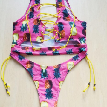 Pineapple  They Was Not Ready Bikini i set