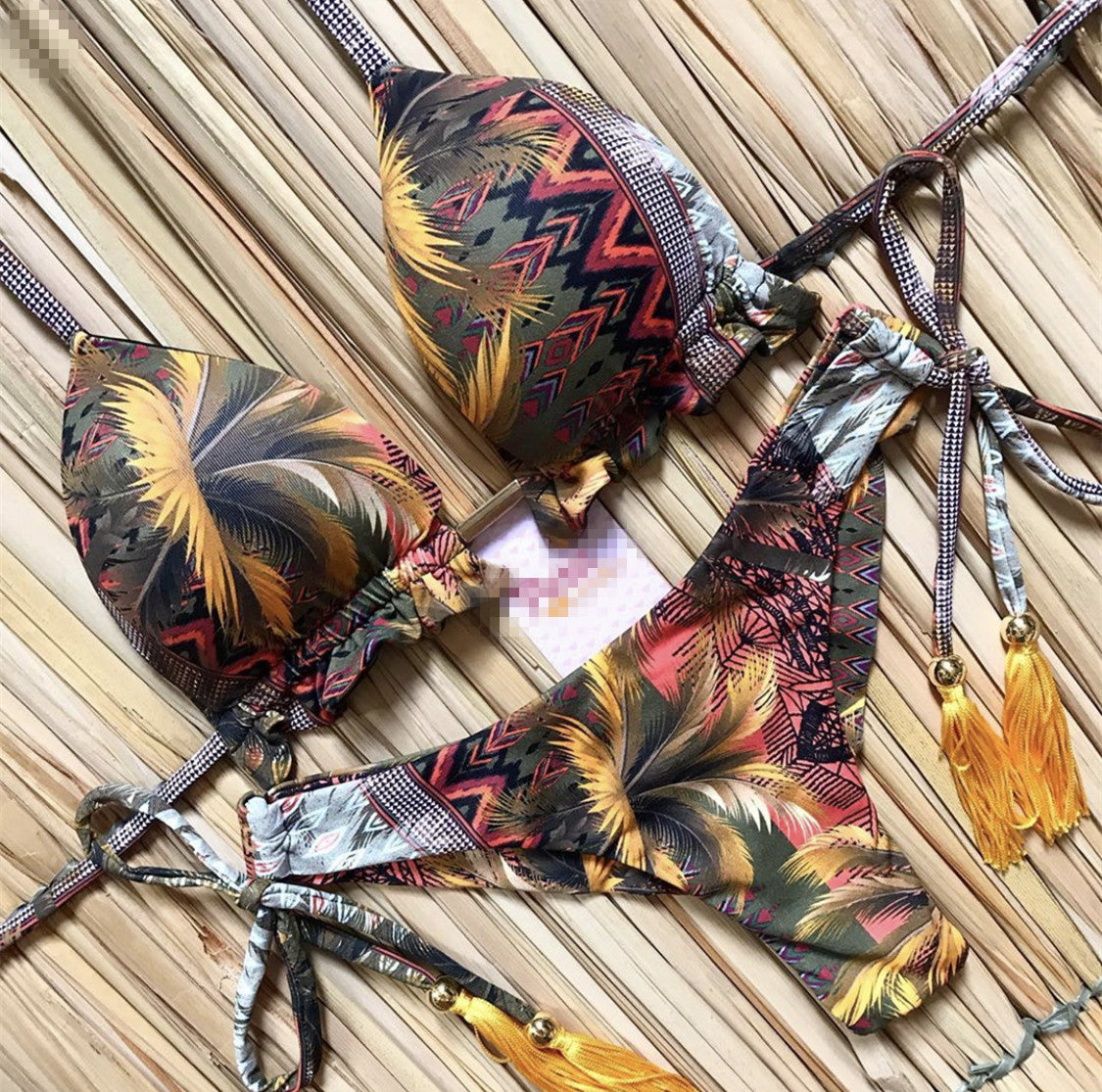 floral vintage swimsuit