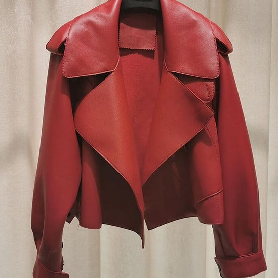 Leather Jacket  Retro