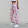 Camouflage Print Trousers Loose Sweatpants