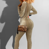 Zipper Jumpsuit  outfit