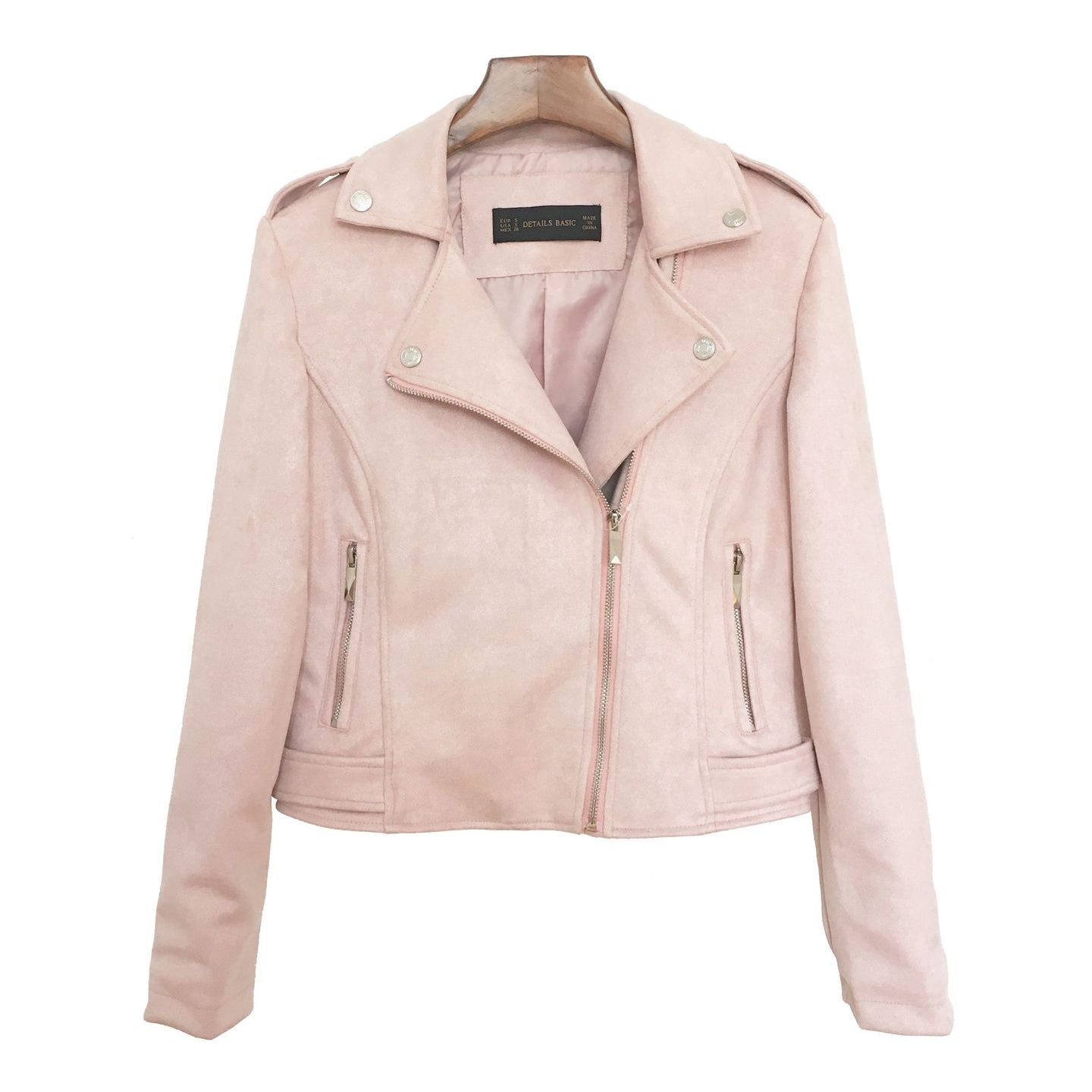 Slim Short Leather Jacket